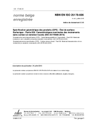 NBN EN ISO 25178-606:2015