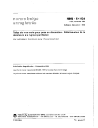 NBN EN 538:1994