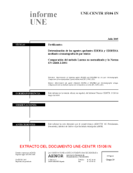 UNE-CEN/TR 15106:2005 IN