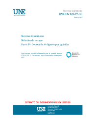 UNE-EN 12697-39:2022