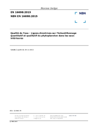 NBN EN 16698:2015