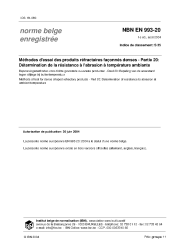 NBN EN 993-20:2004