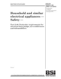 BS EN 60335-2-40:2003+A13:2012