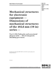 BS EN 60297-5-102:2001