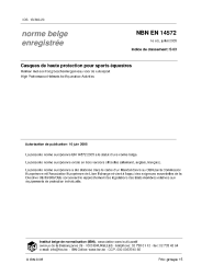 NBN EN 14572:2005