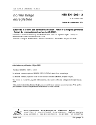 NBN EN 1993-1-2:2005