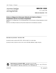 NBN EN 10269:1999