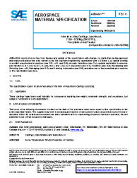 SAE AMS 4261H:2025-08-22