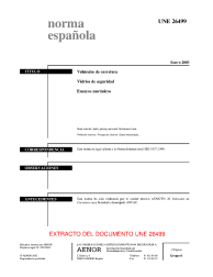 UNE 26499:2003