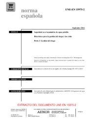 UNE-EN 15975-2:2014 (R2019)