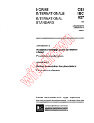 IEC 60927:1988/AMD2:1995