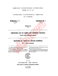 IEC 60614-1:1978/AMD1:1982