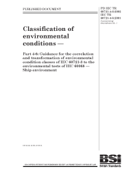 PD IEC TR 60721-4-6:2002