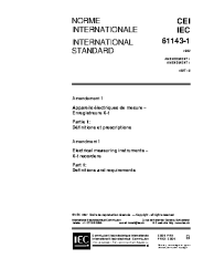 IEC 61143-1:1992/AMD1:1997