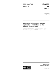 ISO/IEC TR 14471:2007