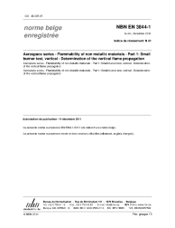 NBN EN 3844-1:2011
