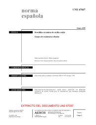 UNE 67037:1999 (R2015)