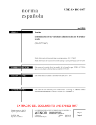 UNE-EN ISO 5077:2008