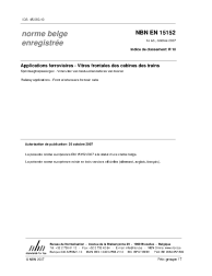 NBN EN 15152:2007