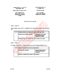 IEC 60695-2-1/1:1994/COR1:1995