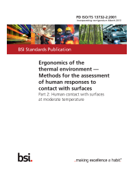 PD ISO/TS 13732-2:2001