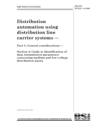 BS IEC 61334-1-4:1995