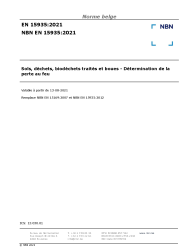 NBN EN 15935:2021