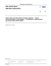 NBN ISO 21076:2021