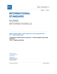 IEC 60245-1:2003+AMD1:2007 Consolidated