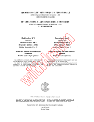 IEC 60335-1:1970/AMD1:1973