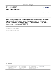 NBN EN 4178:2017