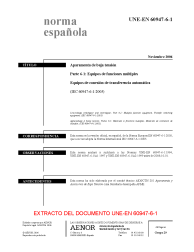 UNE-EN 60947-6-1:2006