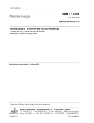 NBN L 18-004:2012