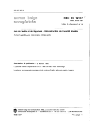 NBN EN 12147:1997