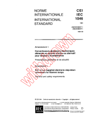 IEC 61046:1991/AMD1:1991