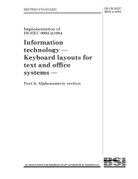 BS ISO/IEC 9995-2:1994