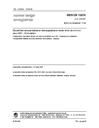 NBN EN 12816:2001