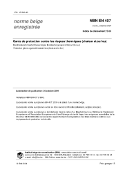 NBN EN 407:2004