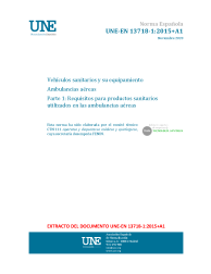 UNE-EN 13718-1:2015+A1:2020