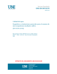 UNE-EN ISO 8199:2019