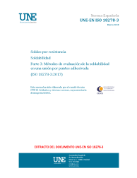 UNE-EN ISO 18278-3:2018