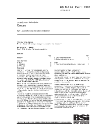 BS MA 91-1:1981