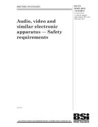 BS EN 60065:2002+A12:2011