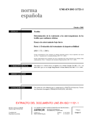 UNE-EN ISO 11721-1:2001