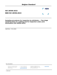 NBN ISO 28596:2023