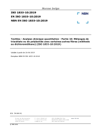 NBN EN ISO 1833-10:2019