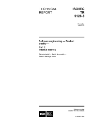 ISO/IEC TR 9126-3:2003
