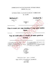 IEC TR 60083:1975/AMD1:1979