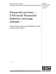 BS ISO 20022-2:2007