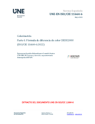 UNE-EN ISO/CIE 11664-6:2023